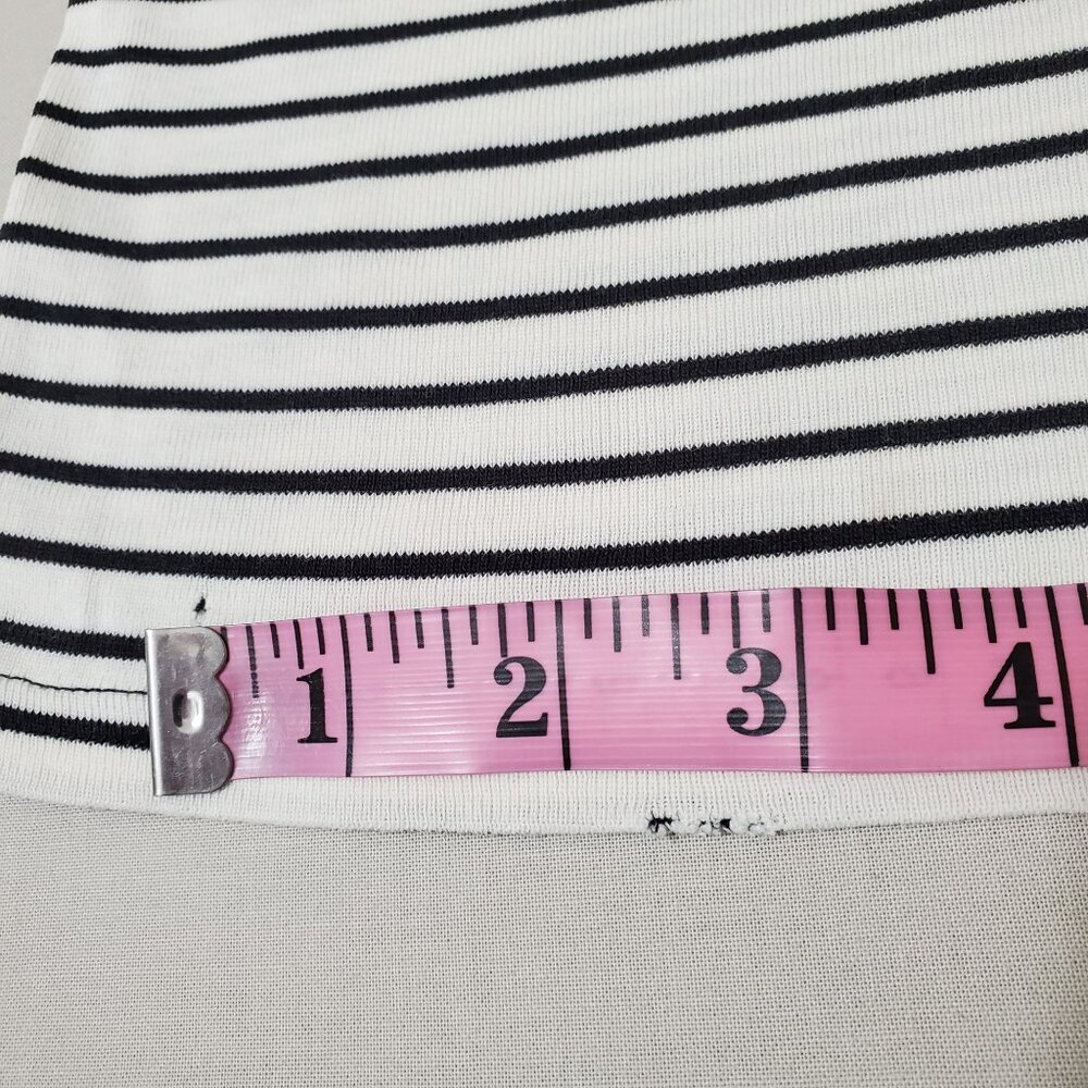 RL Polo Jeans Juniors Sz XL Turtleneck Flag Logo Lightweight Cotton Knit Striped - Picture 9 of 9